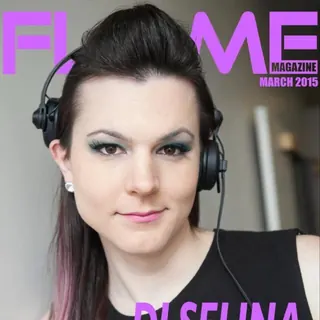 DJ Selina Style on the cover of FLAME Magazine, March 2015