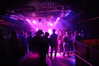 Packed dance floor