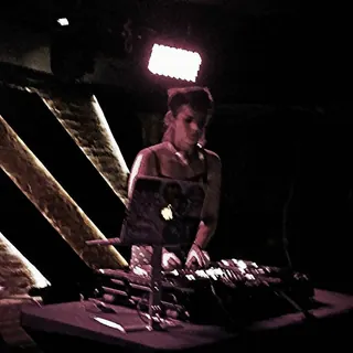 DJ Selina Style at the decks